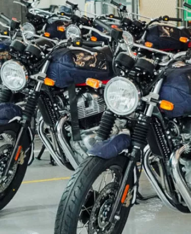 Royal Enfield quer vender motos usadas no exterior